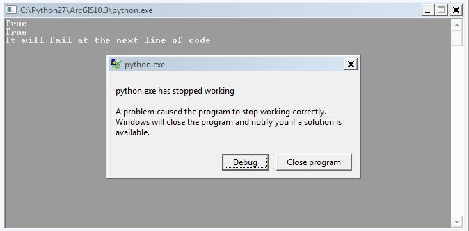 Fatal error